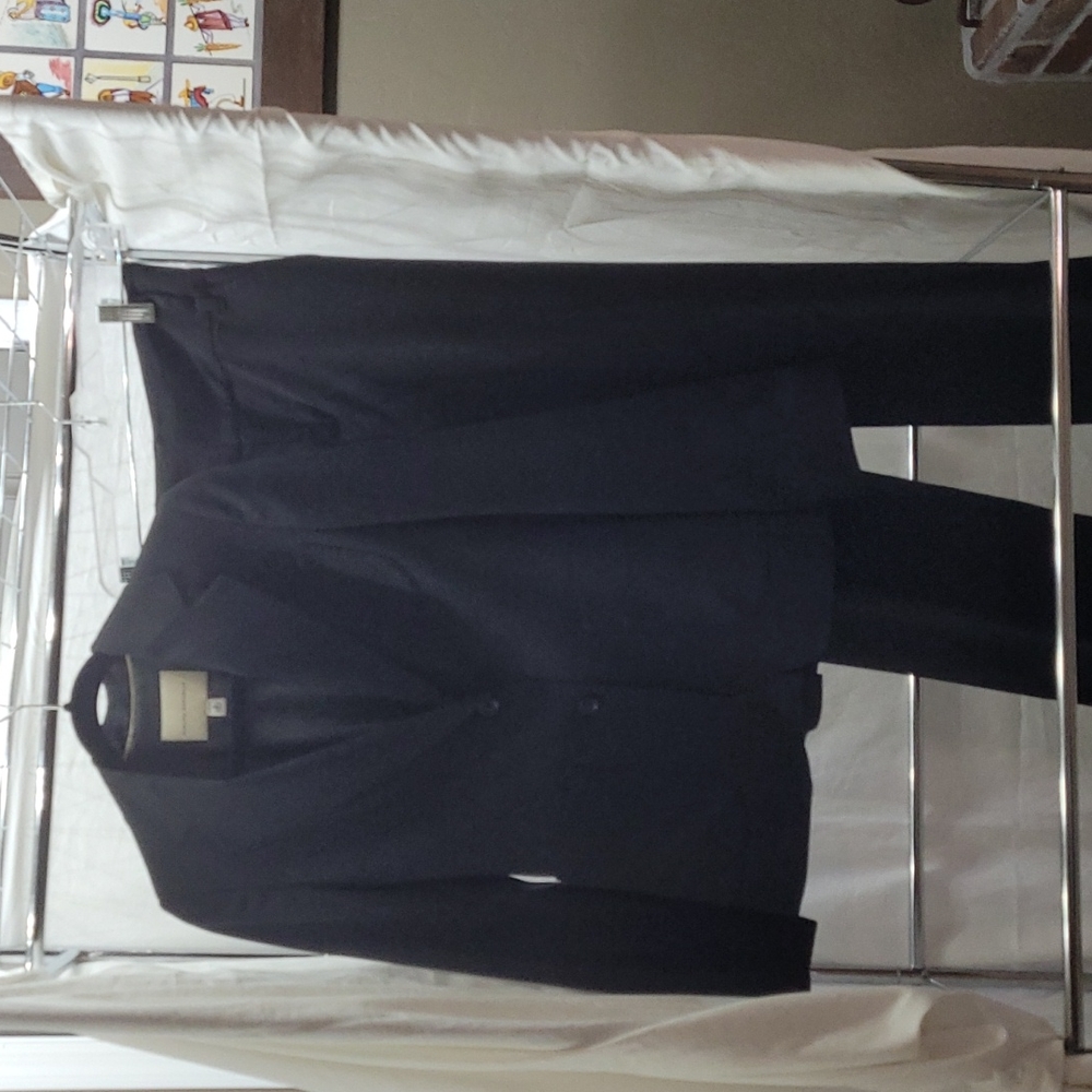 Banana republic womens suit, black